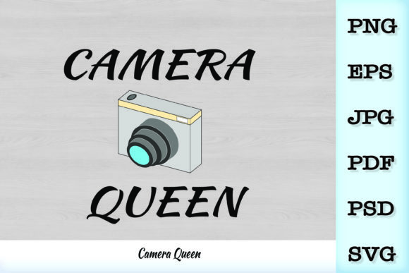 Camera Queen SVG Graphics and Illustrations Review
