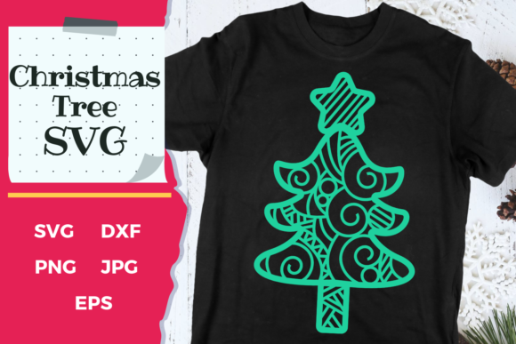 Christmas Tree Line Art Illustration Review
