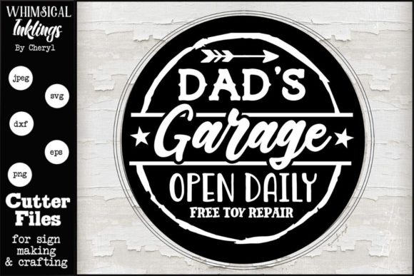 Dad s Garage Open Daily Graphics and Illustrations Review