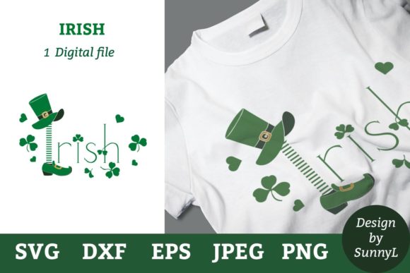 Irish St.Patricks Day Leprechaun Hat Graphics and Crafts