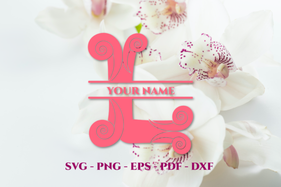 Monogram L. Letter L. SVG Cut File: Graphics and Crafts for Editorial Design
