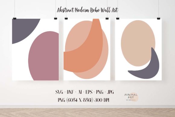 Set of Modern Abstract Art Wall Art Thre Graphics and Backgrounds Review