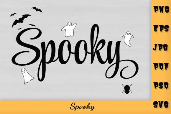Spooky SVG Graphics and Print Templates Review