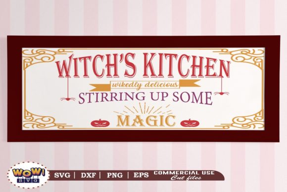 Witch Kitchen SVG Graphics and Illustrations Review